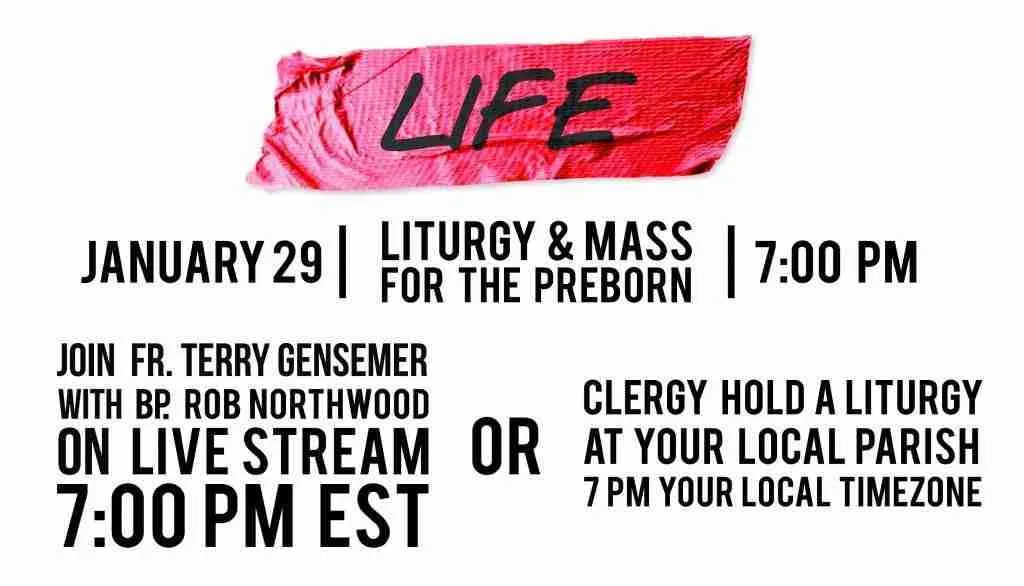 Liturgy & Mass for the Pre-Born